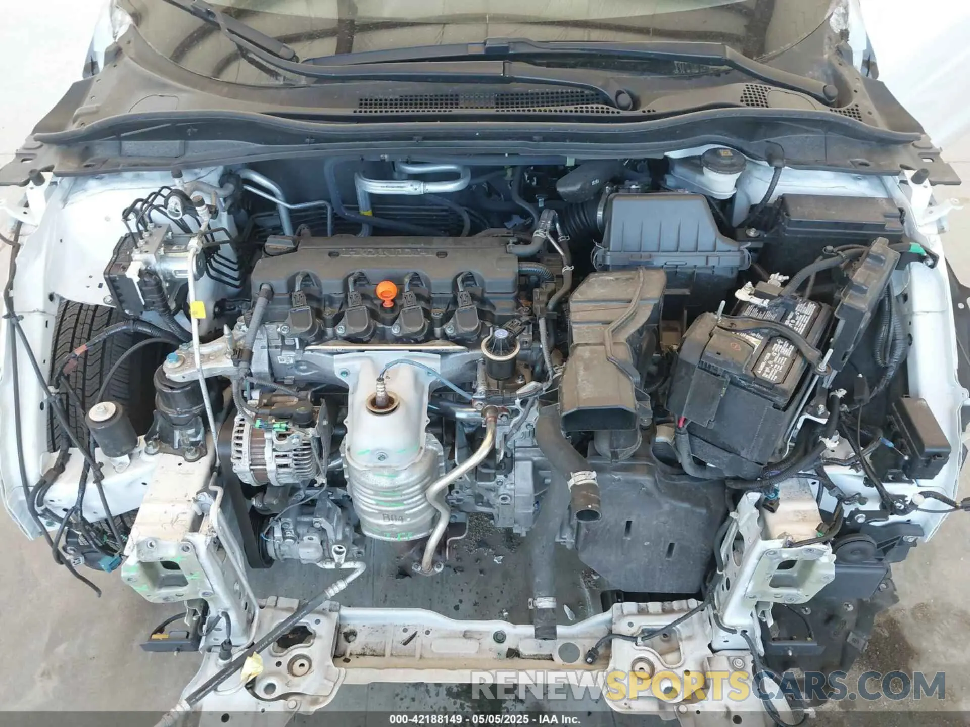 10 Фотография поврежденного автомобиля 3CZRU6H33NM725801 HONDA HR-V 2022