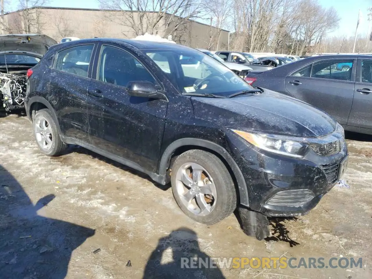 4 Фотография поврежденного автомобиля 3CZRU6H35NM766365 HONDA HR-V 2022
