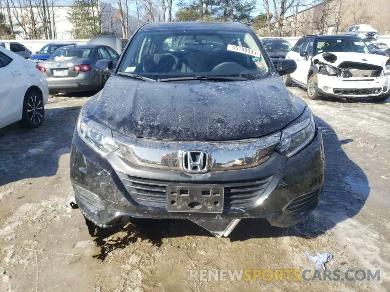 5 Фотография поврежденного автомобиля 3CZRU6H35NM766365 HONDA HR-V 2022
