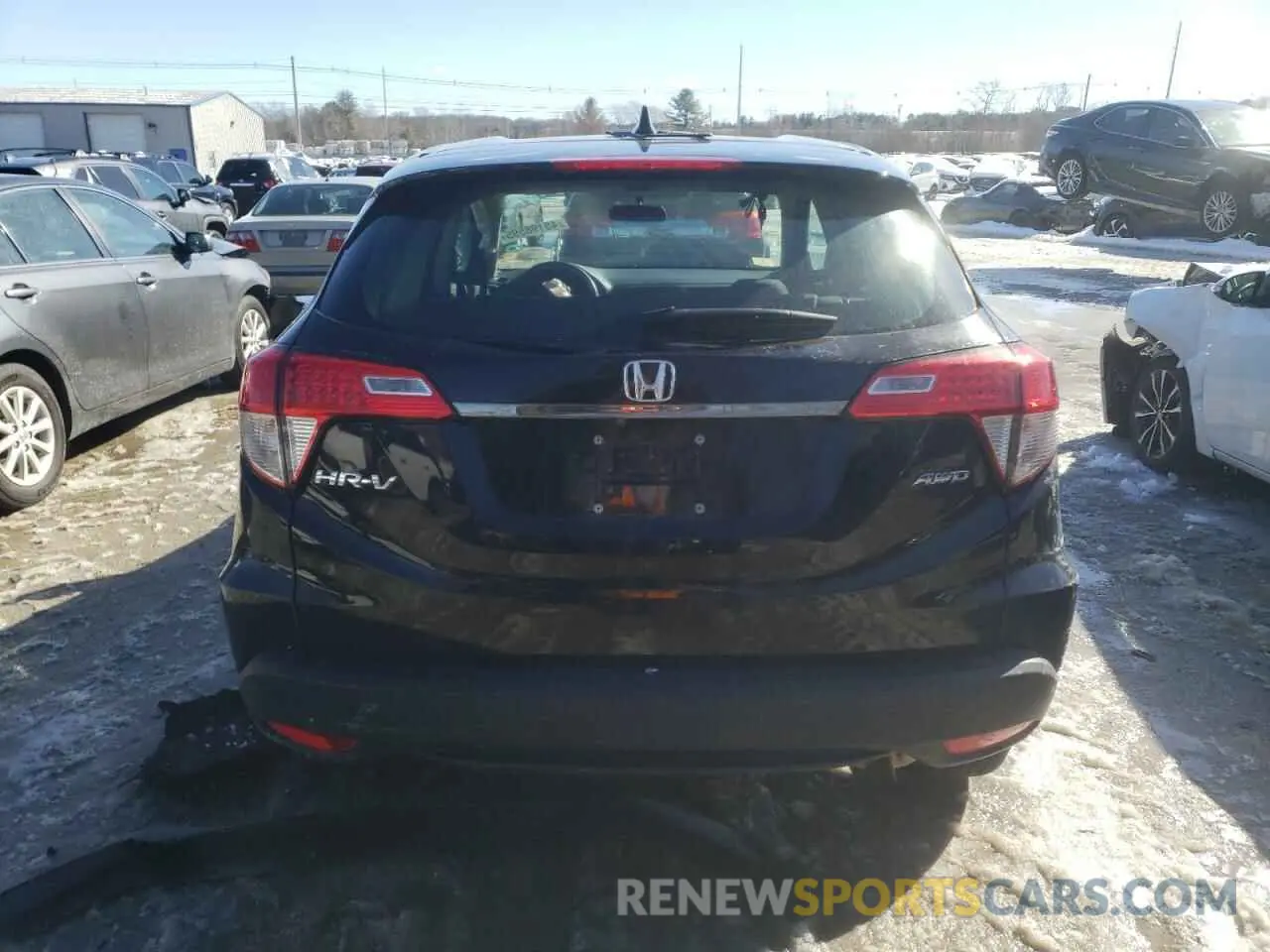 6 Фотография поврежденного автомобиля 3CZRU6H35NM766365 HONDA HR-V 2022