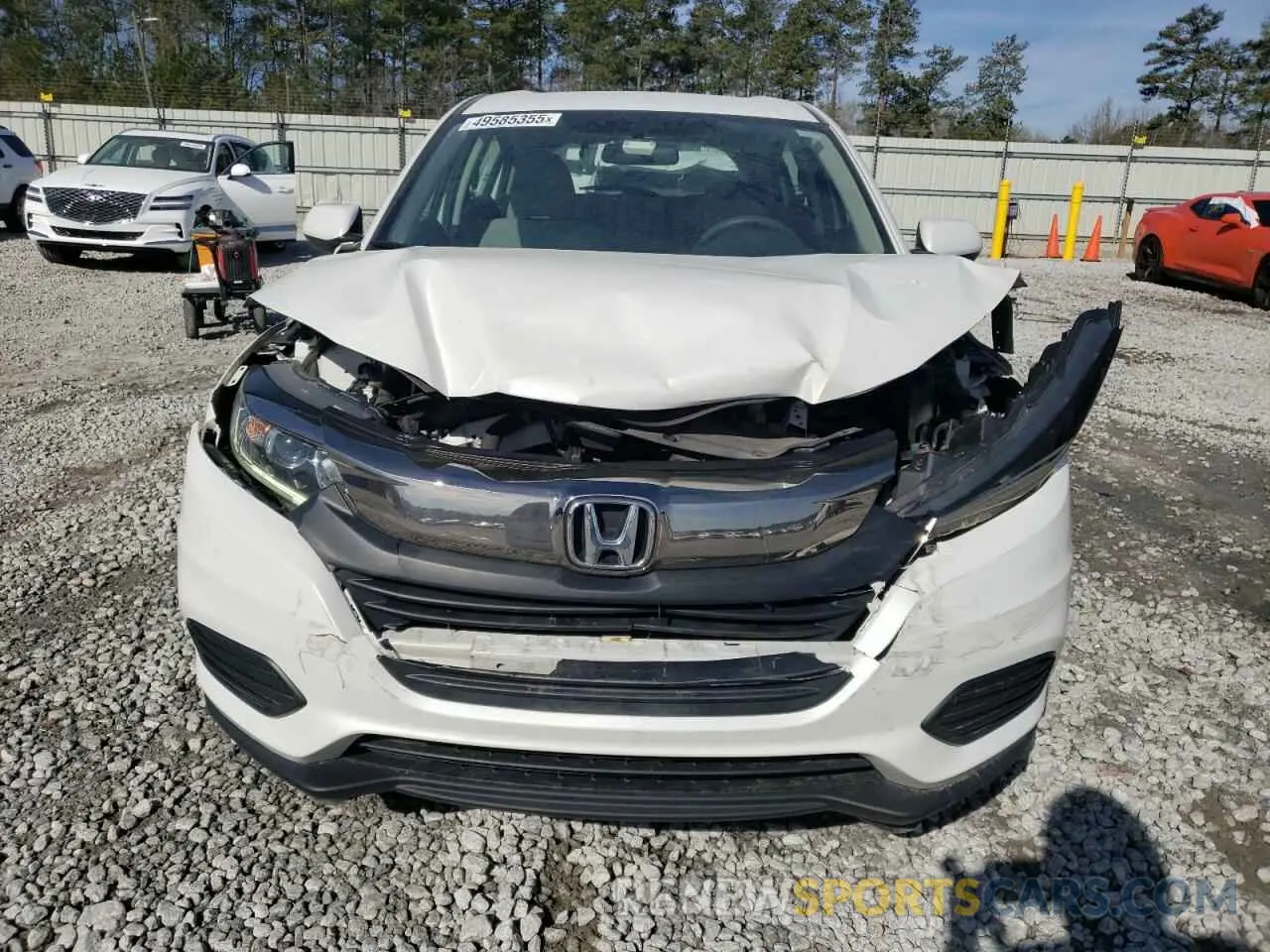 5 Photograph of a damaged car 3CZRU6H37NM723789 HONDA HR-V 2022