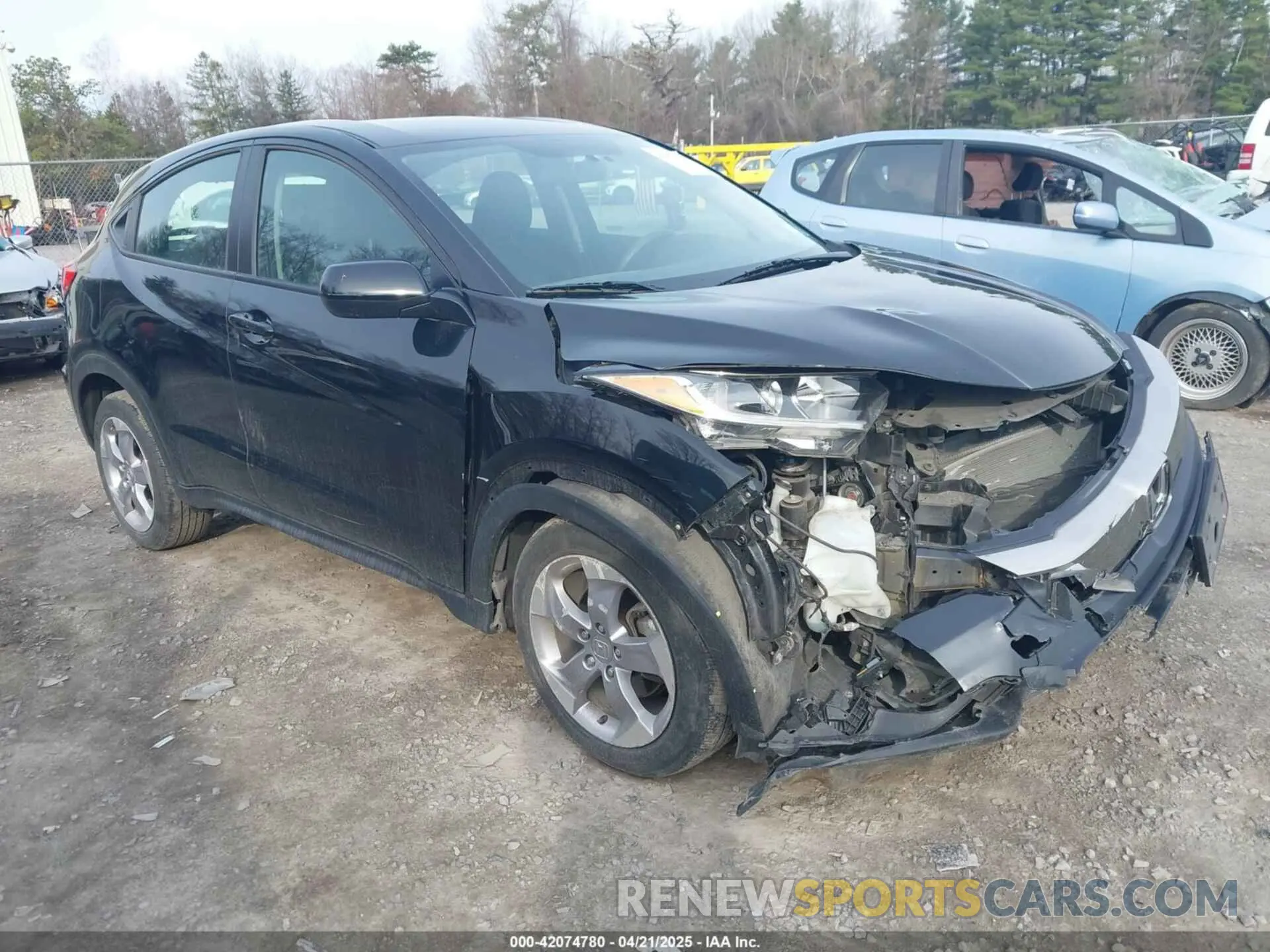 1 Photograph of a damaged car 3CZRU6H37NM735733 HONDA HR-V 2022