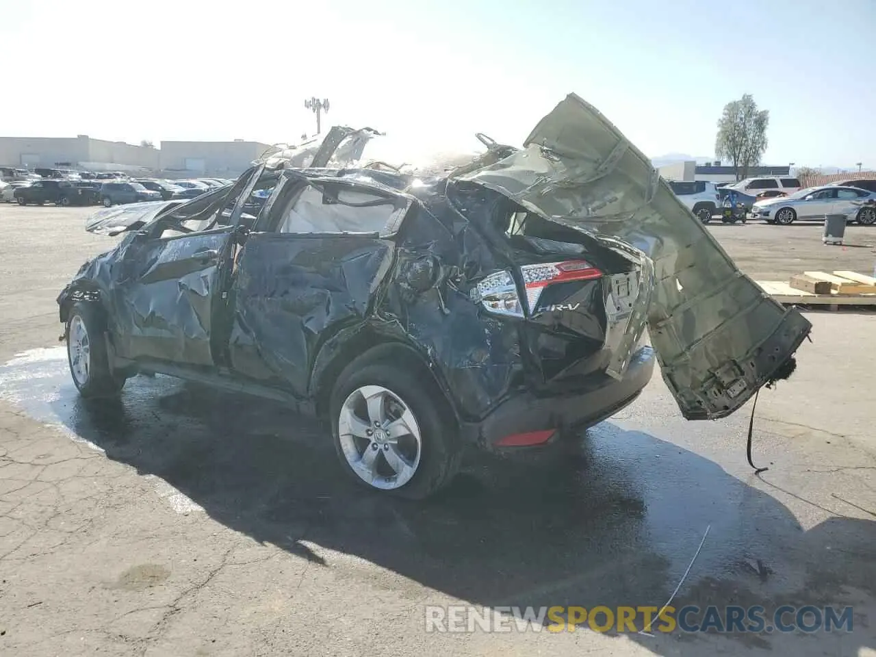 2 Фотография поврежденного автомобиля 3CZRU6H38NM724496 HONDA HR-V 2022