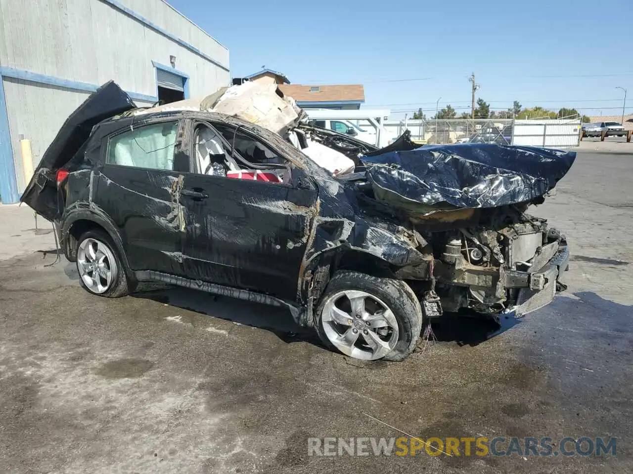 4 Фотография поврежденного автомобиля 3CZRU6H38NM724496 HONDA HR-V 2022