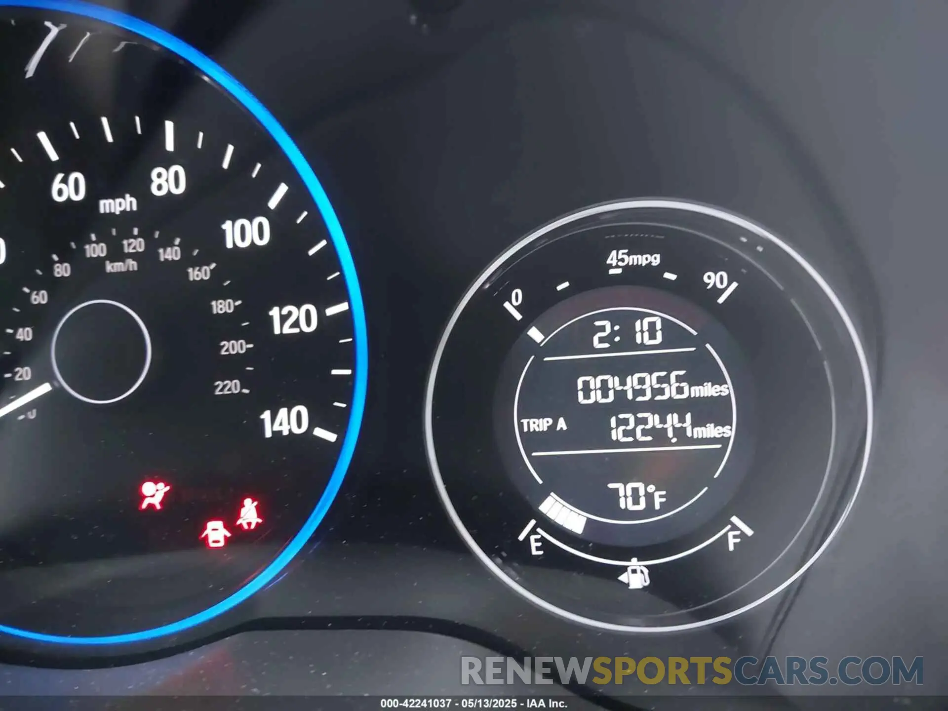 14 Фотография поврежденного автомобиля 3CZRU6H39NM762884 HONDA HR-V 2022