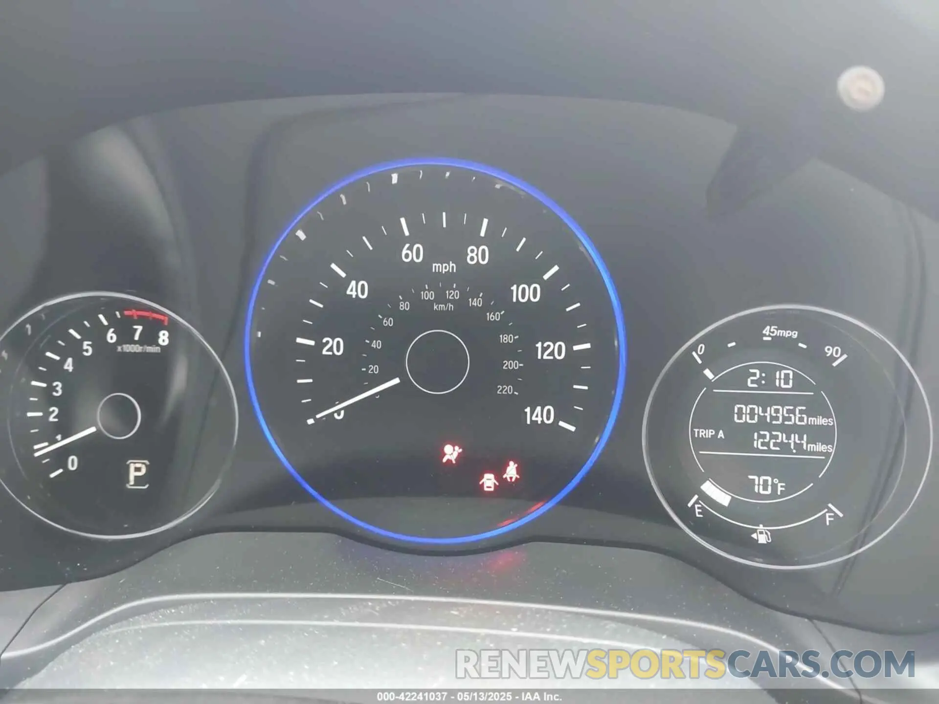 7 Фотография поврежденного автомобиля 3CZRU6H39NM762884 HONDA HR-V 2022