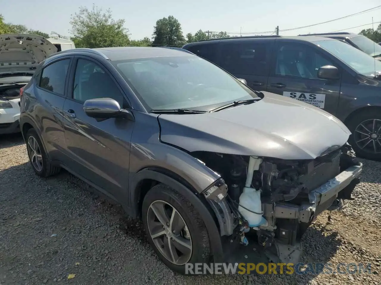 4 Фотография поврежденного автомобиля 3CZRU6H50NM749040 HONDA HR-V 2022