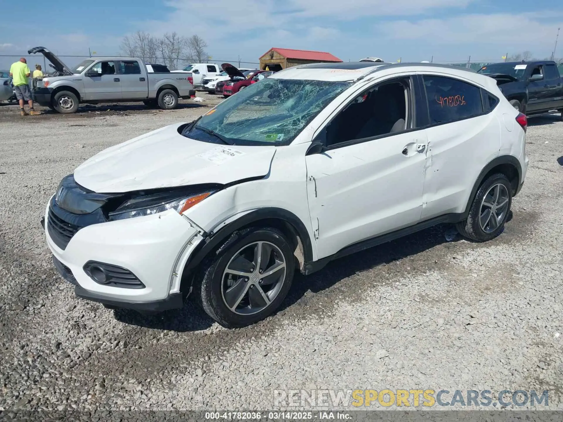 2 Фотография поврежденного автомобиля 3CZRU6H50NM756036 HONDA HR-V 2022