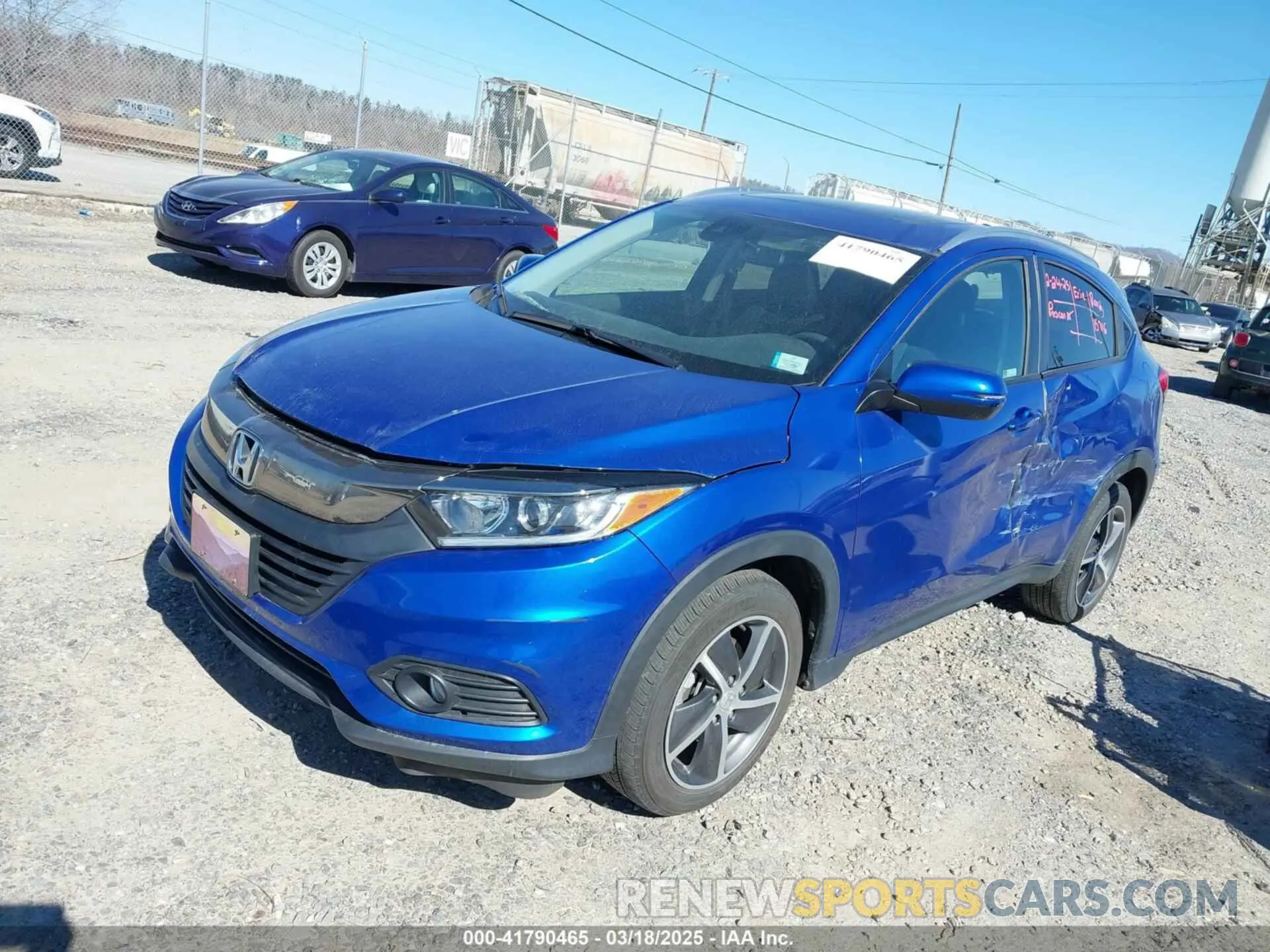 2 Фотография поврежденного автомобиля 3CZRU6H50NM765075 HONDA HR-V 2022