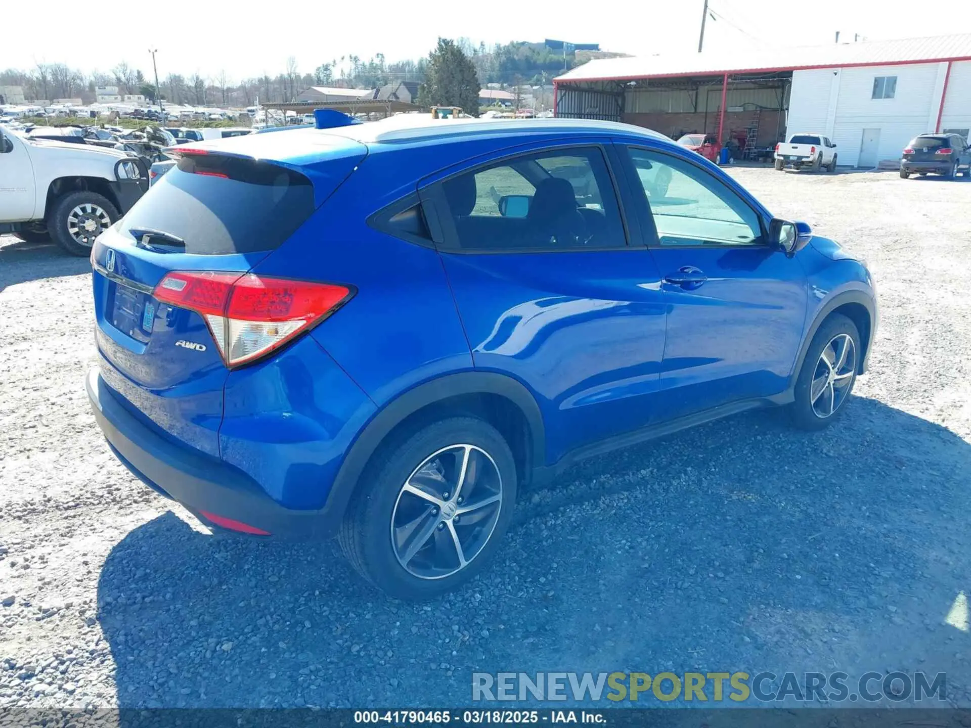 4 Фотография поврежденного автомобиля 3CZRU6H50NM765075 HONDA HR-V 2022