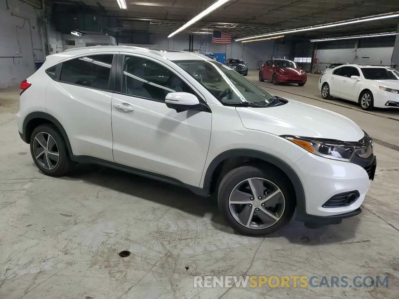 4 Фотография поврежденного автомобиля 3CZRU6H52NM730098 HONDA HR-V 2022