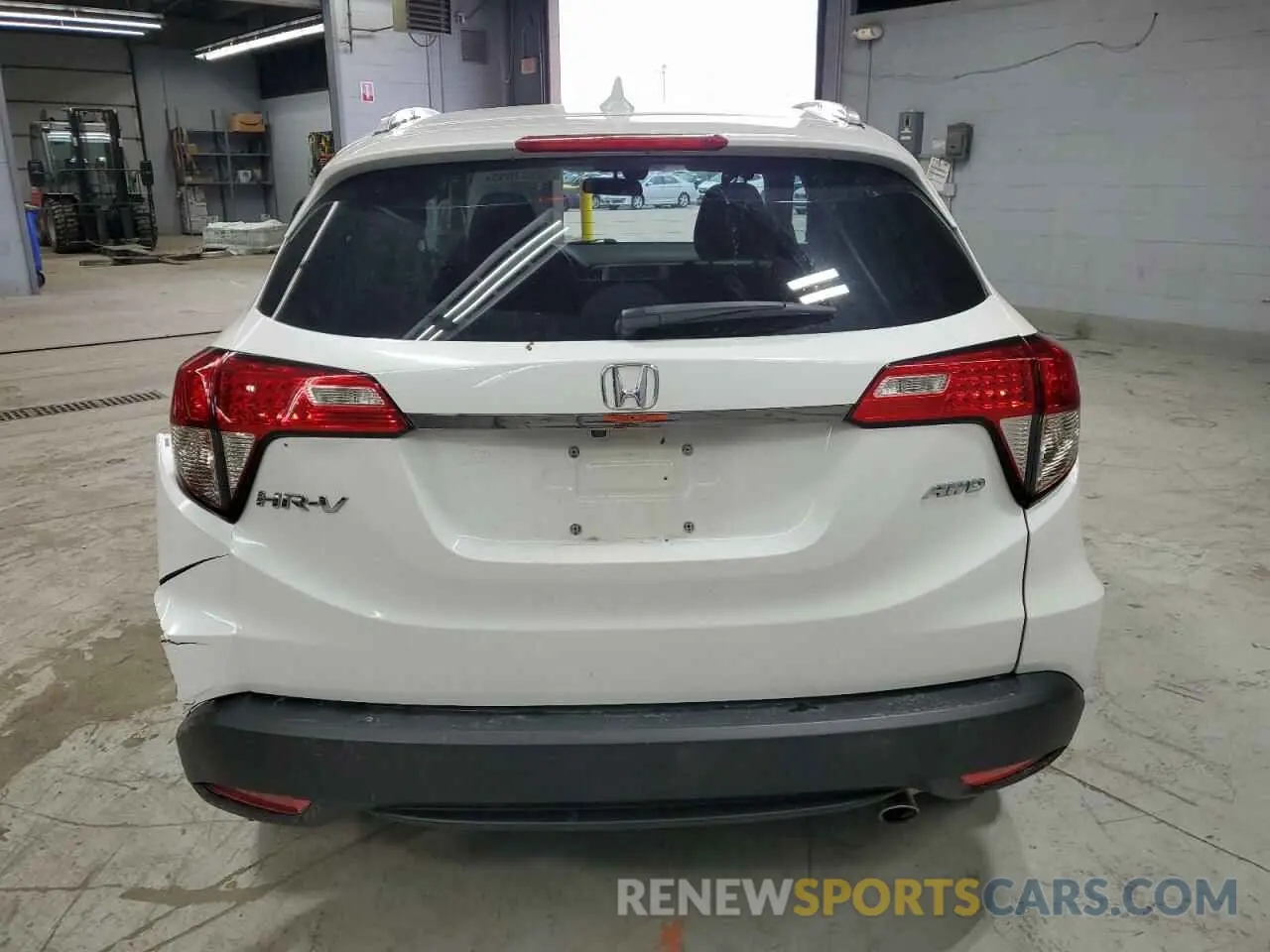 6 Фотография поврежденного автомобиля 3CZRU6H52NM730098 HONDA HR-V 2022