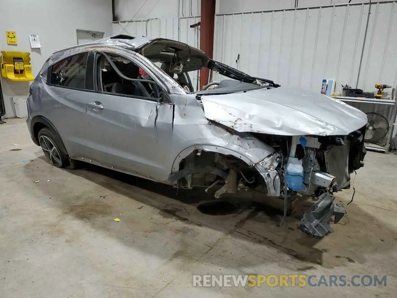 4 Фотография поврежденного автомобиля 3CZRU6H52NM760055 HONDA HR-V 2022