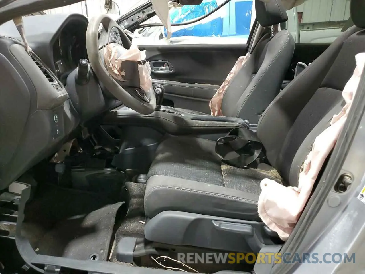 7 Фотография поврежденного автомобиля 3CZRU6H52NM760055 HONDA HR-V 2022