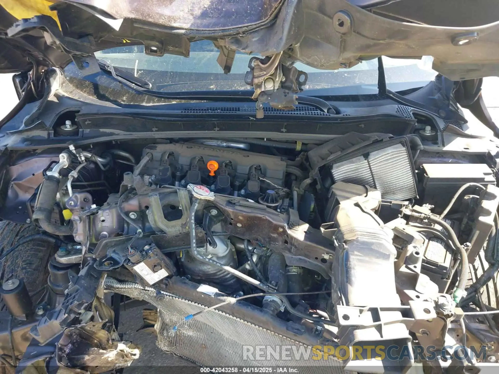 10 Photograph of a damaged car 3CZRU6H53NM738470 HONDA HR-V 2022