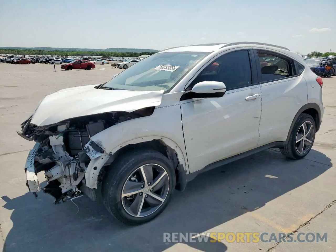 1 Photograph of a damaged car 3CZRU6H53NM769959 HONDA HR-V 2022