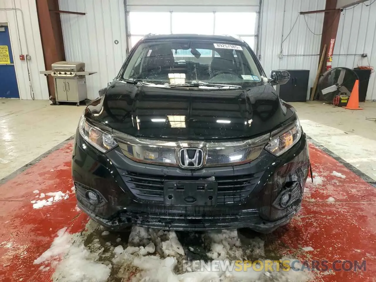 5 Фотография поврежденного автомобиля 3CZRU6H53NM775504 HONDA HR-V 2022