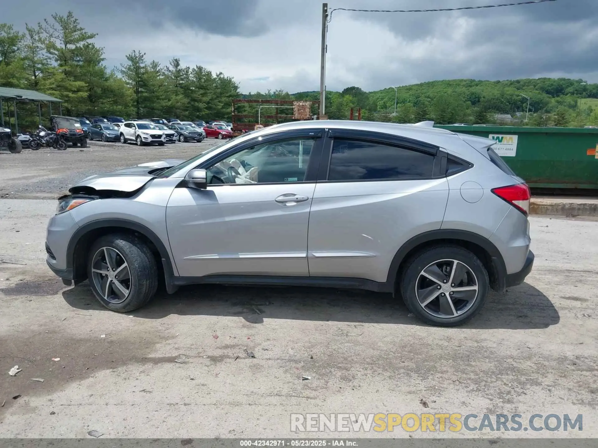 15 Photograph of a damaged car 3CZRU6H54NM752152 HONDA HR-V 2022