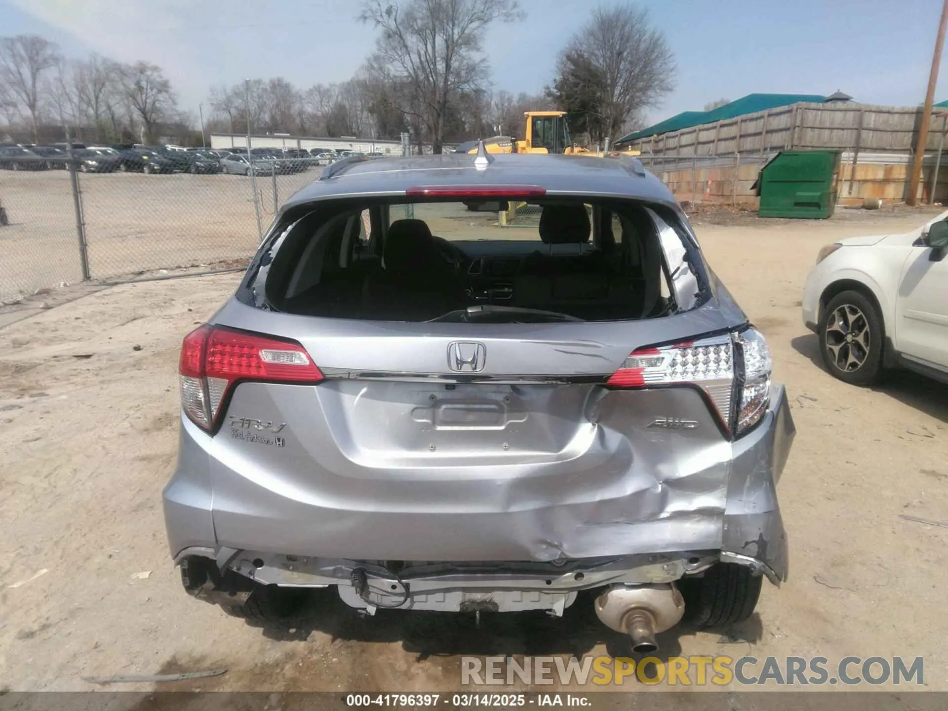 16 Фотография поврежденного автомобиля 3CZRU6H54NM766813 HONDA HR-V 2022