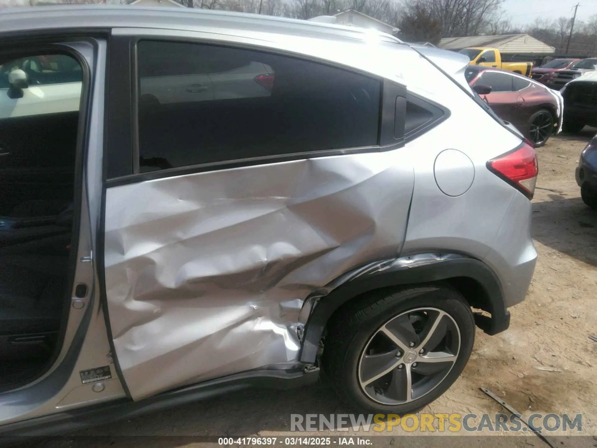 6 Фотография поврежденного автомобиля 3CZRU6H54NM766813 HONDA HR-V 2022