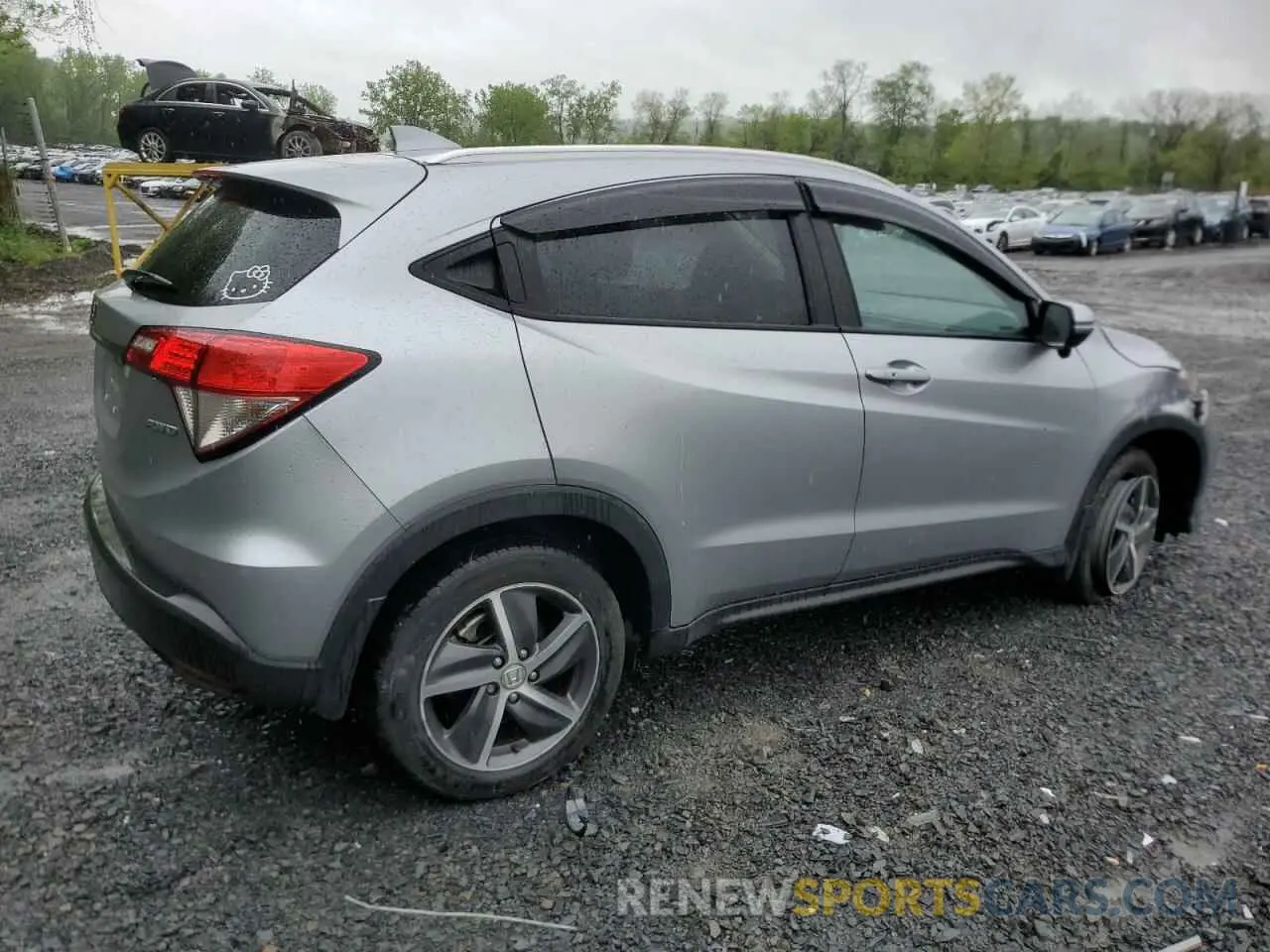 3 Photograph of a damaged car 3CZRU6H54NM773356 HONDA HR-V 2022