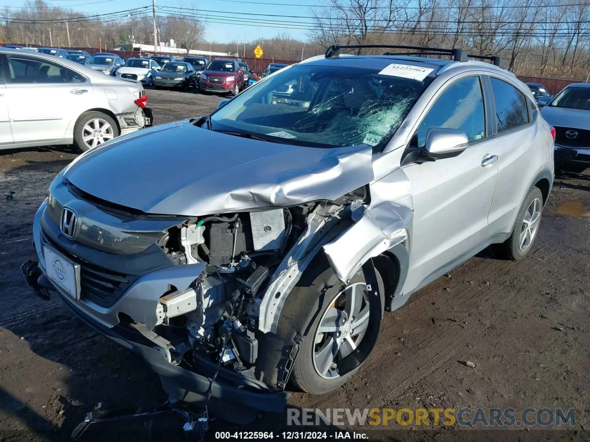 6 Photograph of a damaged car 3CZRU6H55NM714901 HONDA HR-V 2022