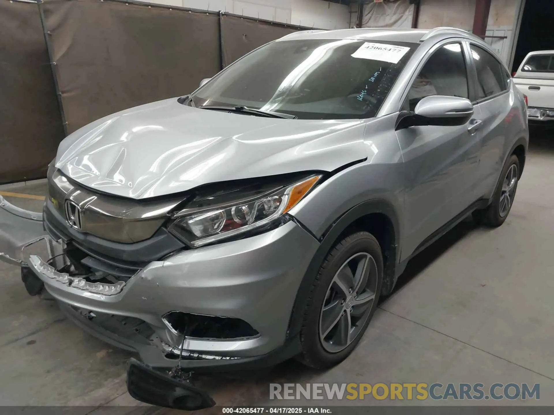 2 Фотография поврежденного автомобиля 3CZRU6H55NM723386 HONDA HR-V 2022