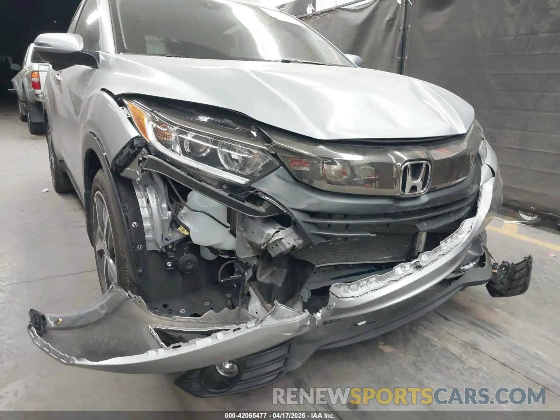 6 Фотография поврежденного автомобиля 3CZRU6H55NM723386 HONDA HR-V 2022