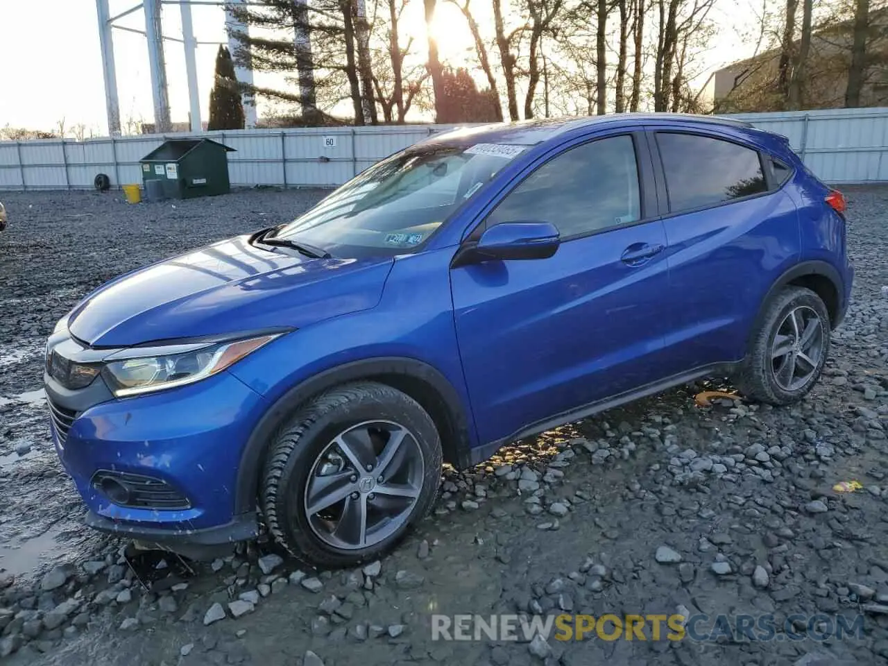 1 Photograph of a damaged car 3CZRU6H56NM702479 HONDA HR-V 2022