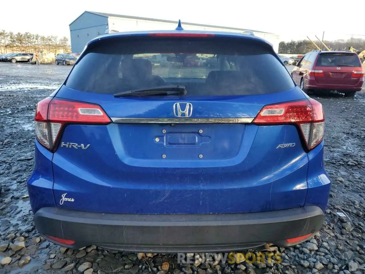 6 Photograph of a damaged car 3CZRU6H56NM702479 HONDA HR-V 2022
