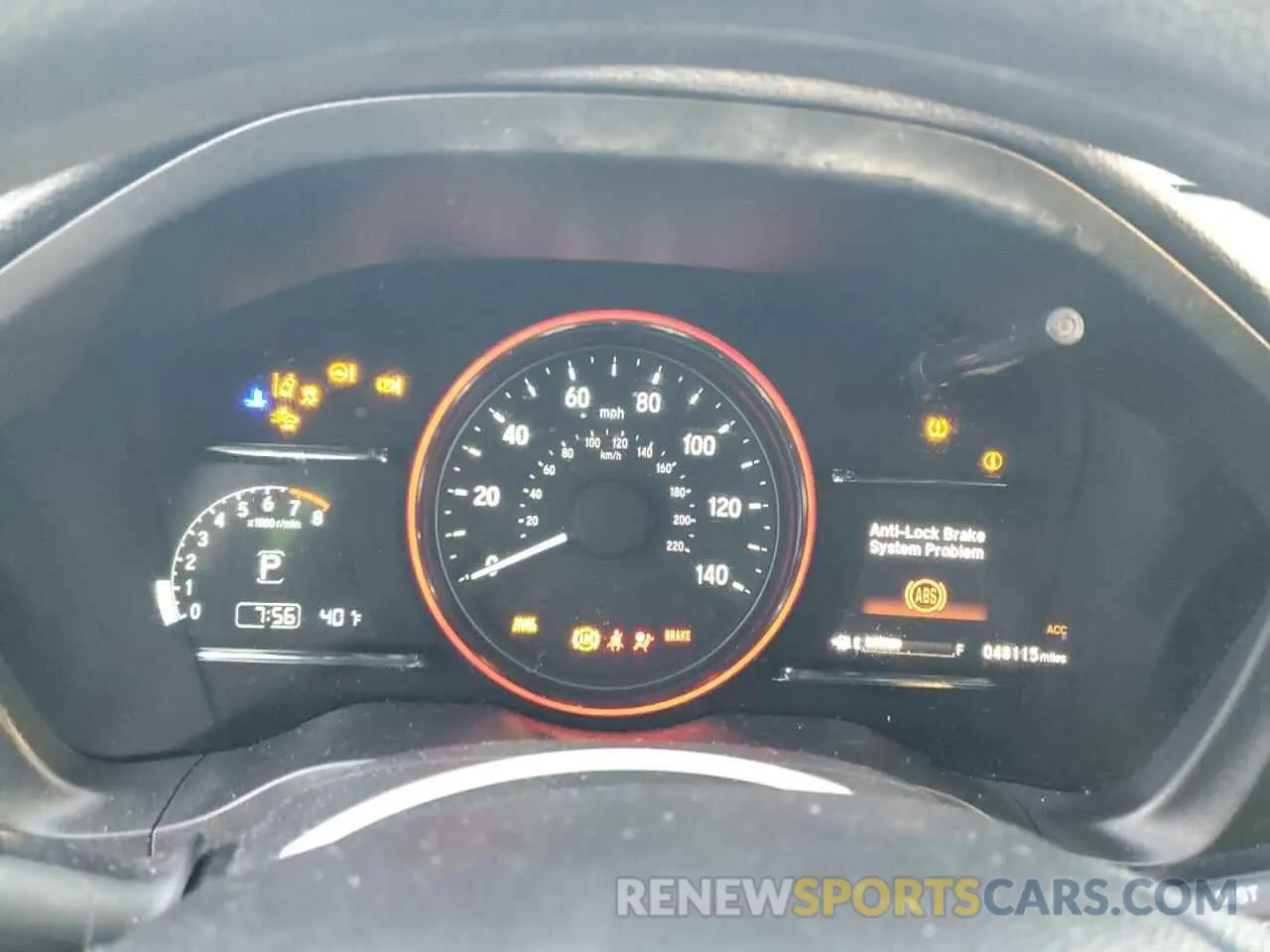 9 Photograph of a damaged car 3CZRU6H56NM702479 HONDA HR-V 2022
