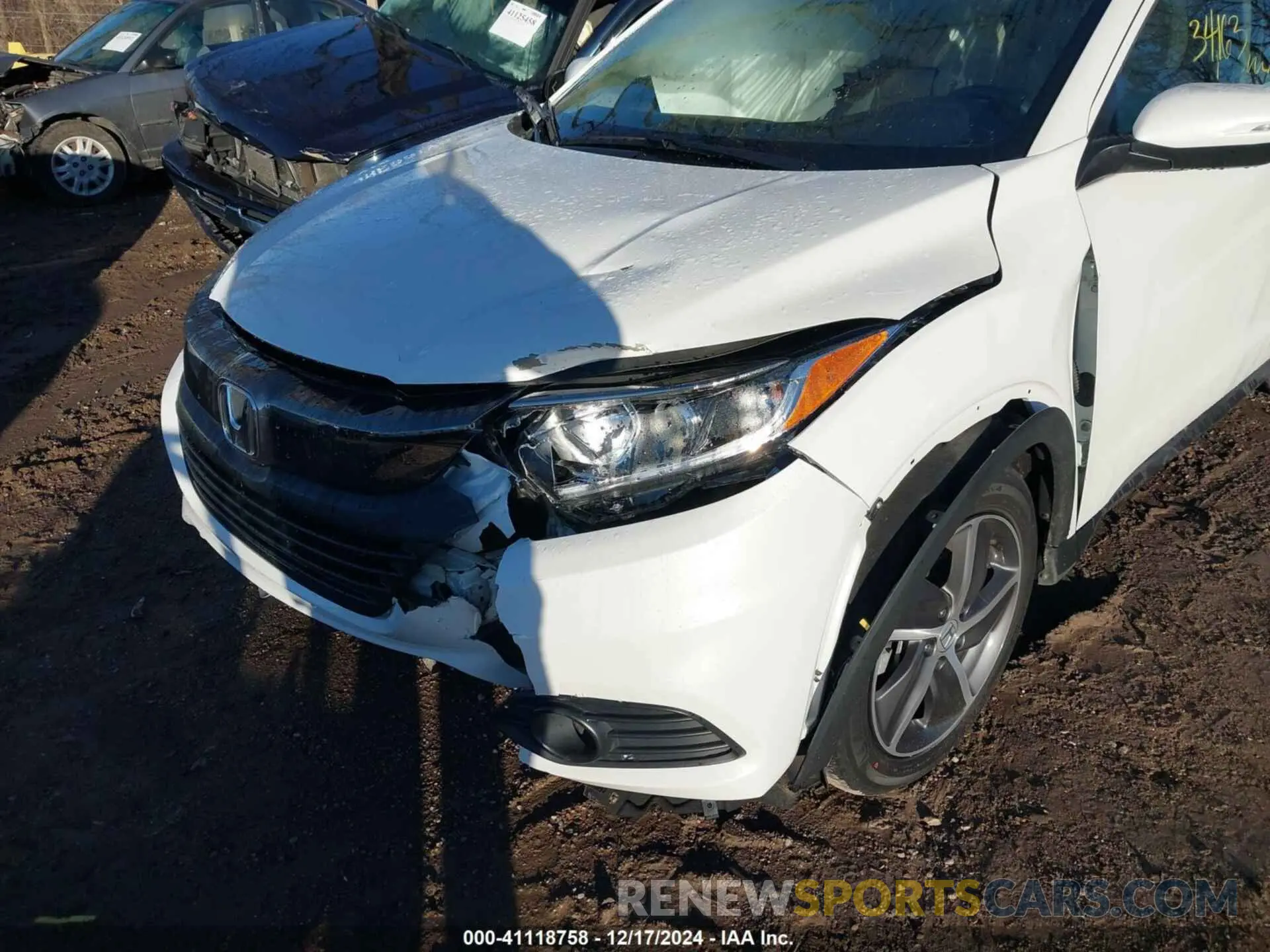 6 Фотография поврежденного автомобиля 3CZRU6H56NM731125 HONDA HR-V 2022