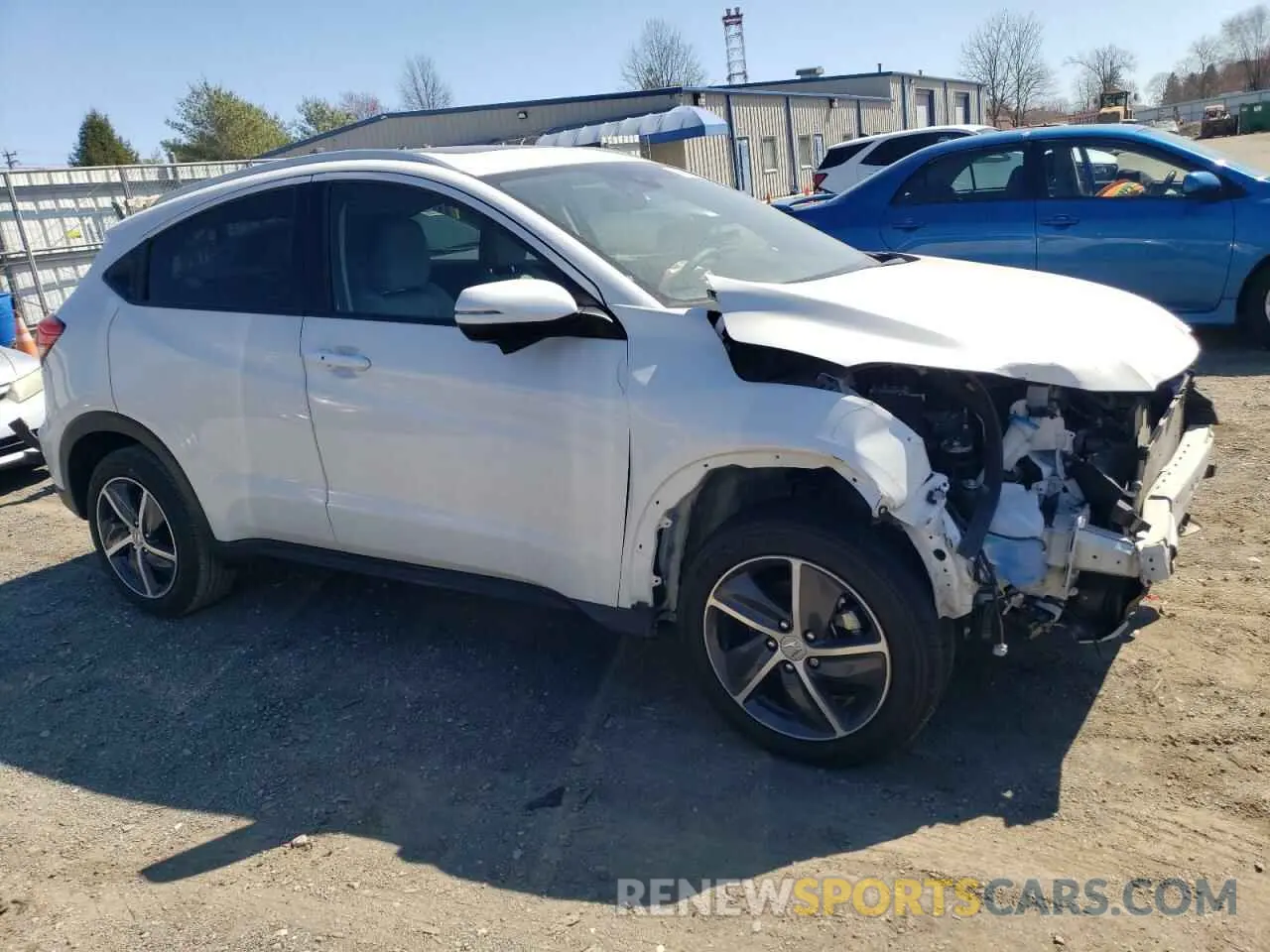 4 Фотография поврежденного автомобиля 3CZRU6H56NM750693 HONDA HR-V 2022