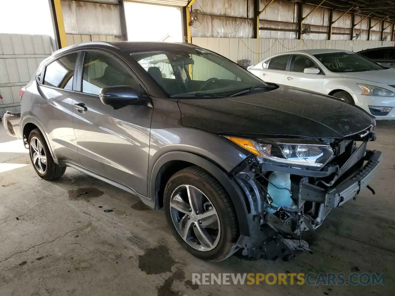 4 Фотография поврежденного автомобиля 3CZRU6H56NM751598 HONDA HR-V 2022