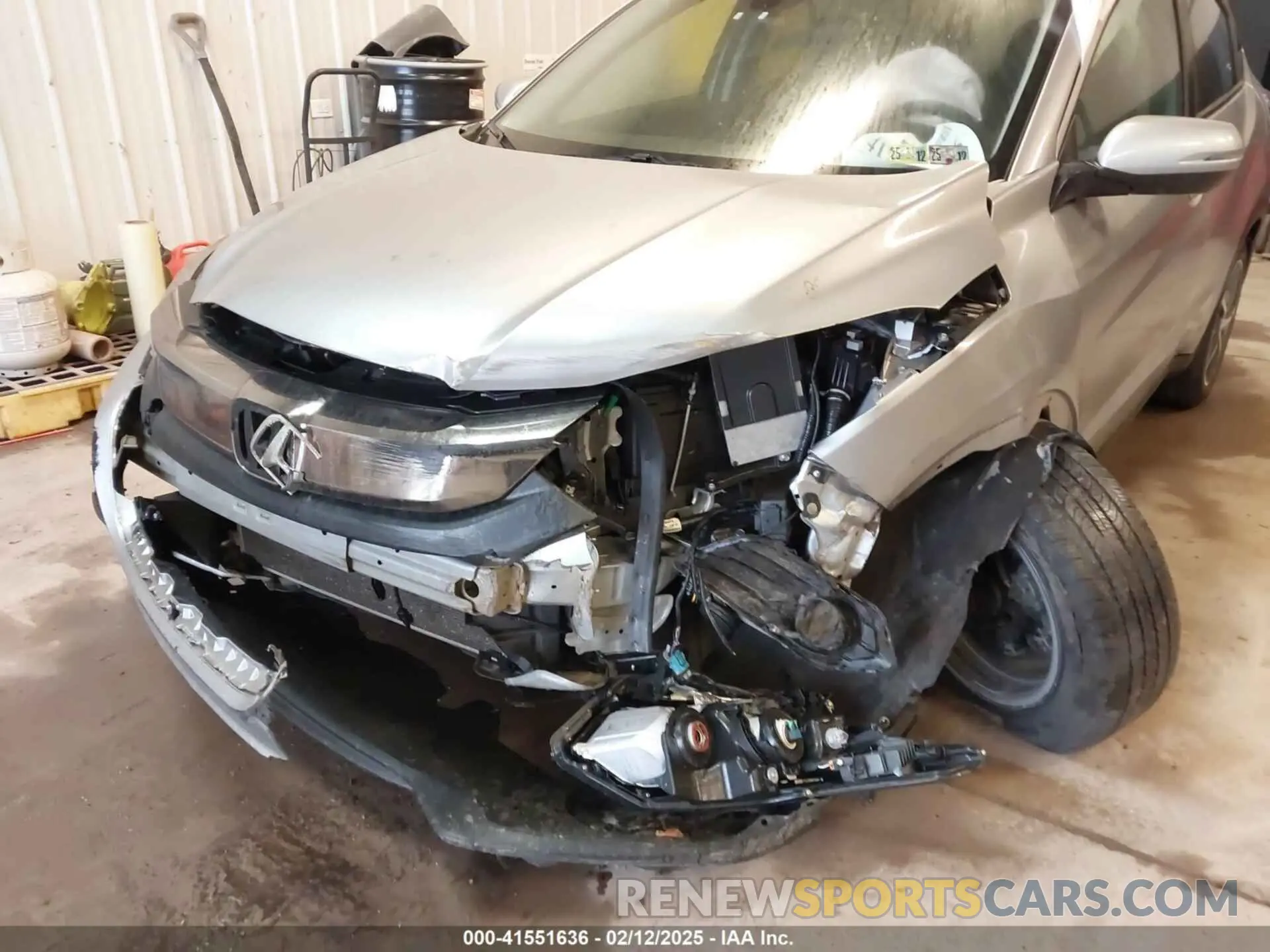 6 Фотография поврежденного автомобиля 3CZRU6H56NM774699 HONDA HR-V 2022