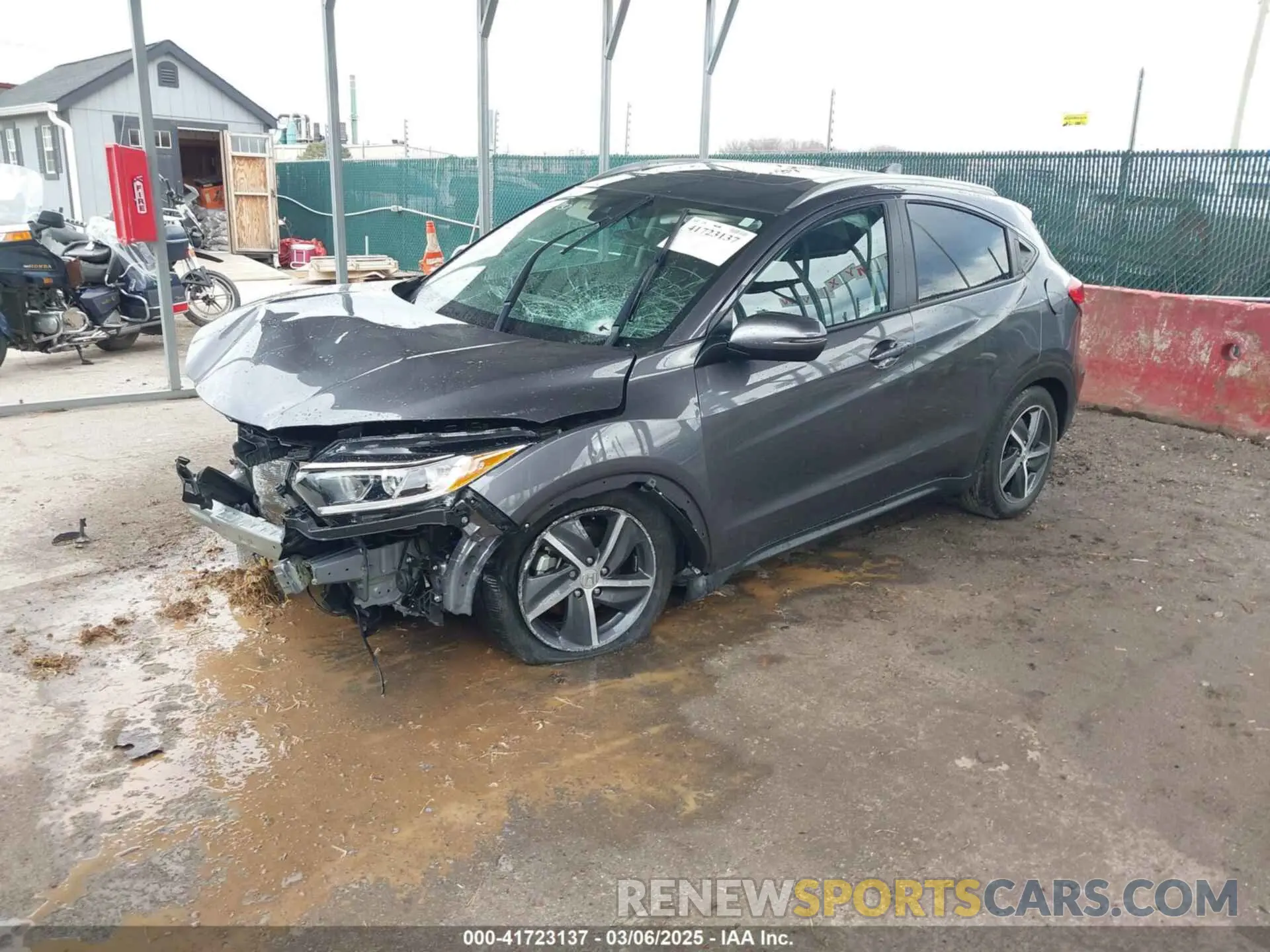 2 Фотография поврежденного автомобиля 3CZRU6H57NM753022 HONDA HR-V 2022