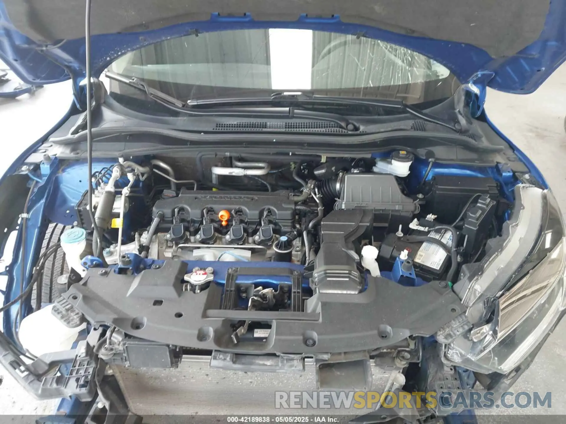 10 Фотография поврежденного автомобиля 3CZRU6H57NM757670 HONDA HR-V 2022