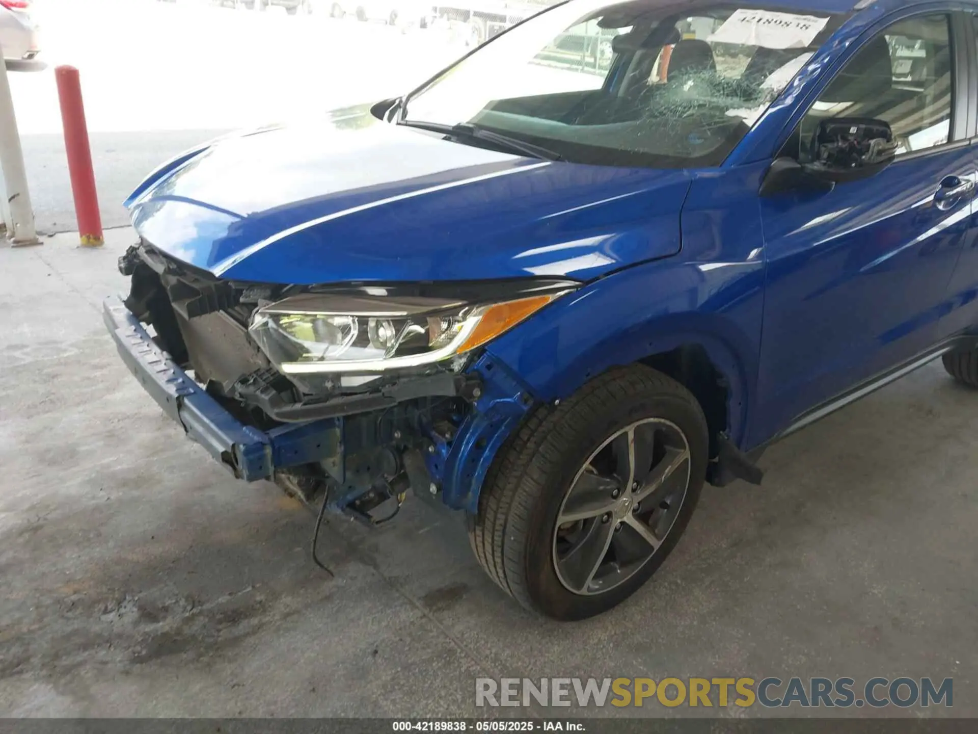 6 Фотография поврежденного автомобиля 3CZRU6H57NM757670 HONDA HR-V 2022