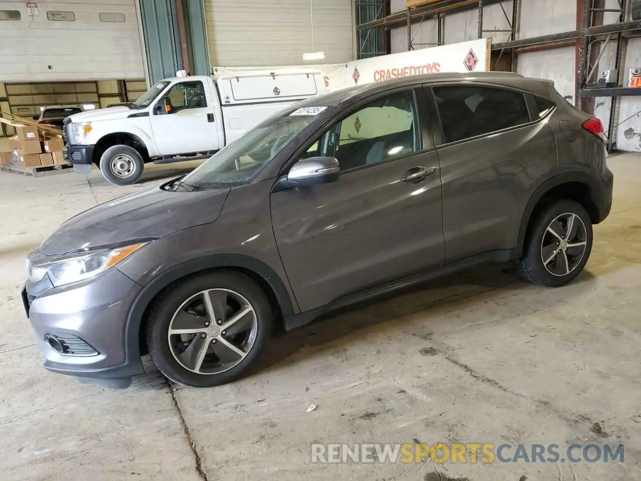 1 Photograph of a damaged car 3CZRU6H58NM752218 HONDA HR-V 2022