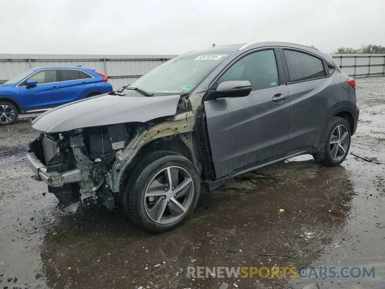 1 Photograph of a damaged car 3CZRU6H58NM772565 HONDA HR-V 2022