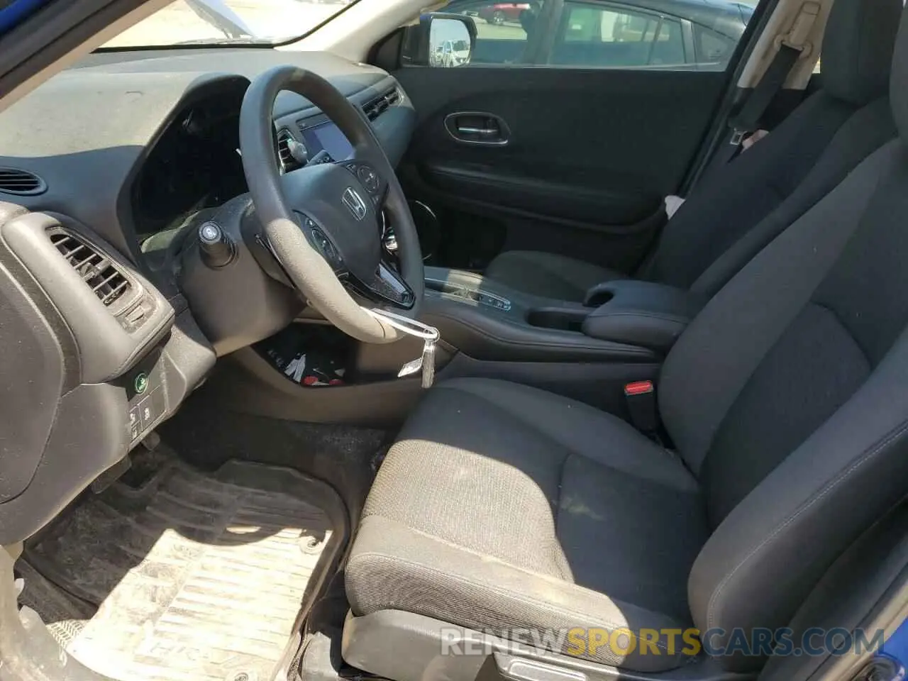 7 Photograph of a damaged car 3CZRU6H59NM743012 HONDA HR-V 2022