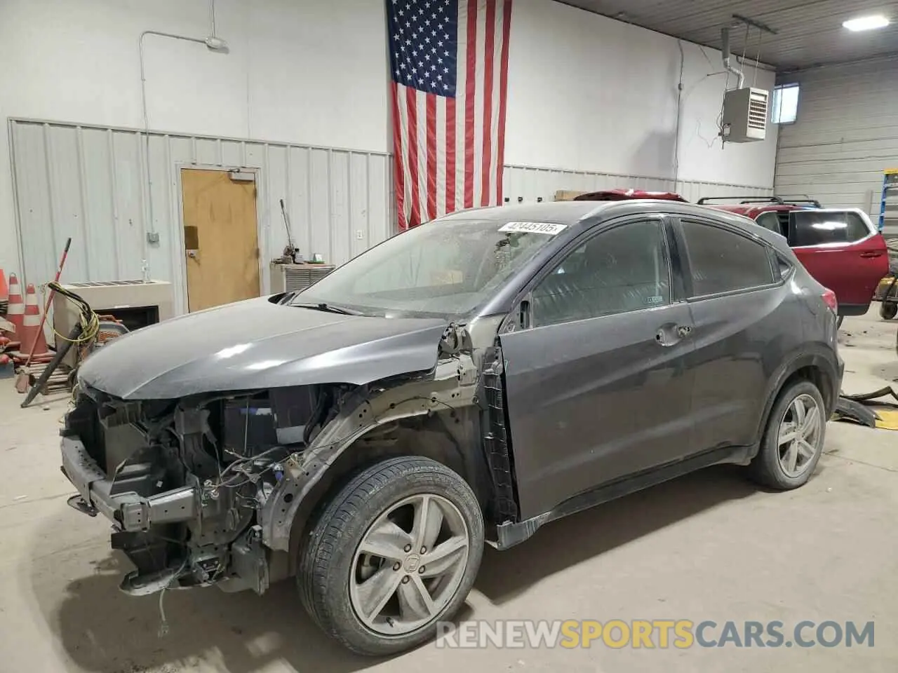 1 Photograph of a damaged car 3CZRU6H59NM750011 HONDA HR-V 2022