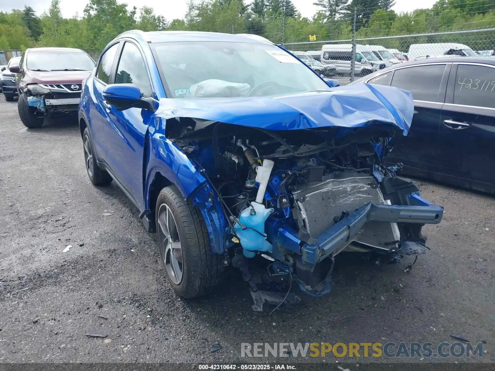 6 Photograph of a damaged car 3CZRU6H59NM750767 HONDA HR-V 2022