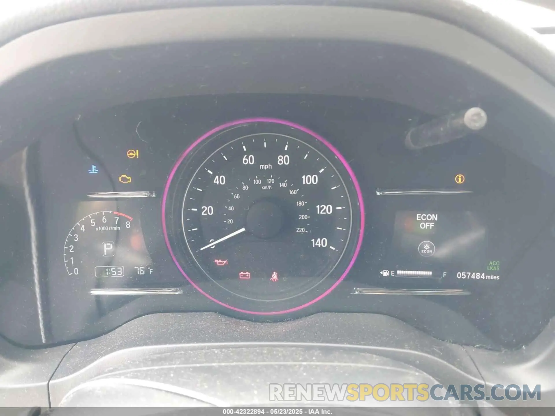 7 Photograph of a damaged car 3CZRU6H59NM764779 HONDA HR-V 2022