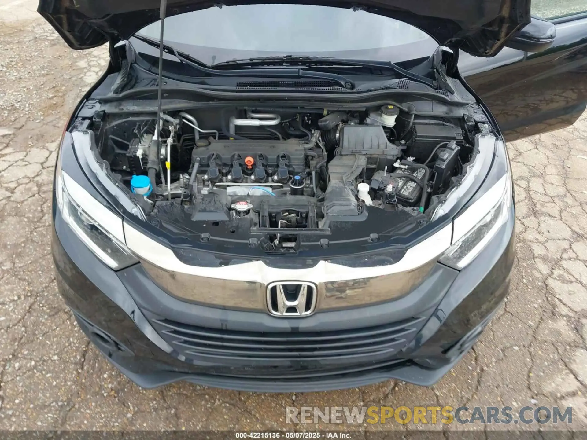 10 Фотография поврежденного автомобиля 3CZRU6H5XNM765018 HONDA HR-V 2022