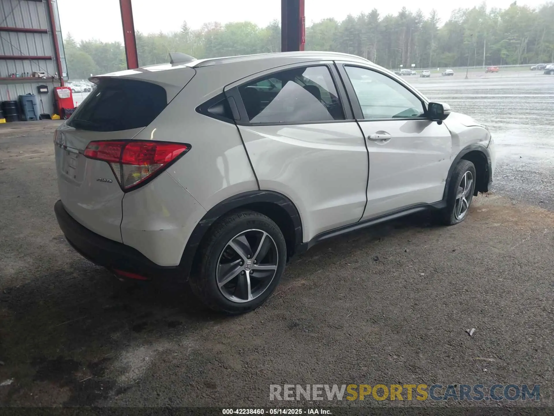 4 Фотография поврежденного автомобиля 3CZRU6H70NM719876 HONDA HR-V 2022