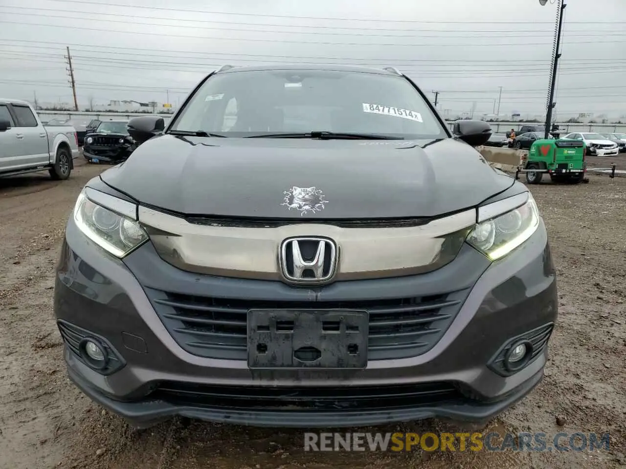 5 Фотография поврежденного автомобиля 3CZRU6H70NM758127 HONDA HR-V 2022