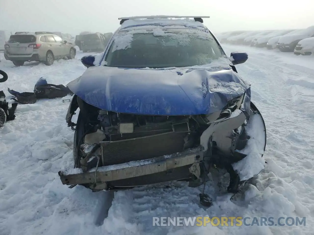 5 Photograph of a damaged car 3CZRU6H72NM747629 HONDA HR-V 2022