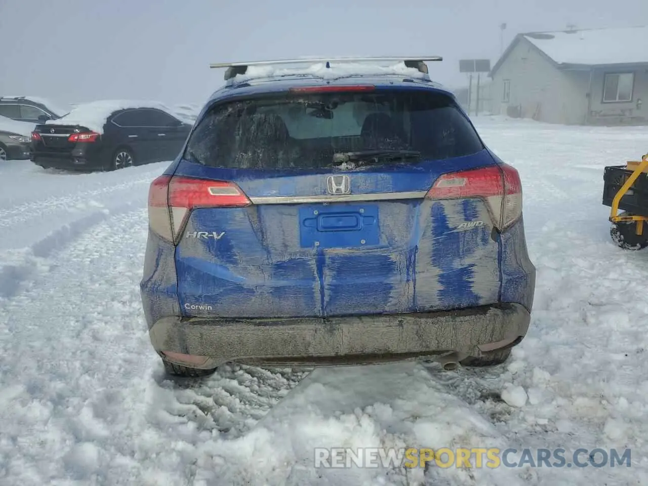 6 Photograph of a damaged car 3CZRU6H72NM747629 HONDA HR-V 2022