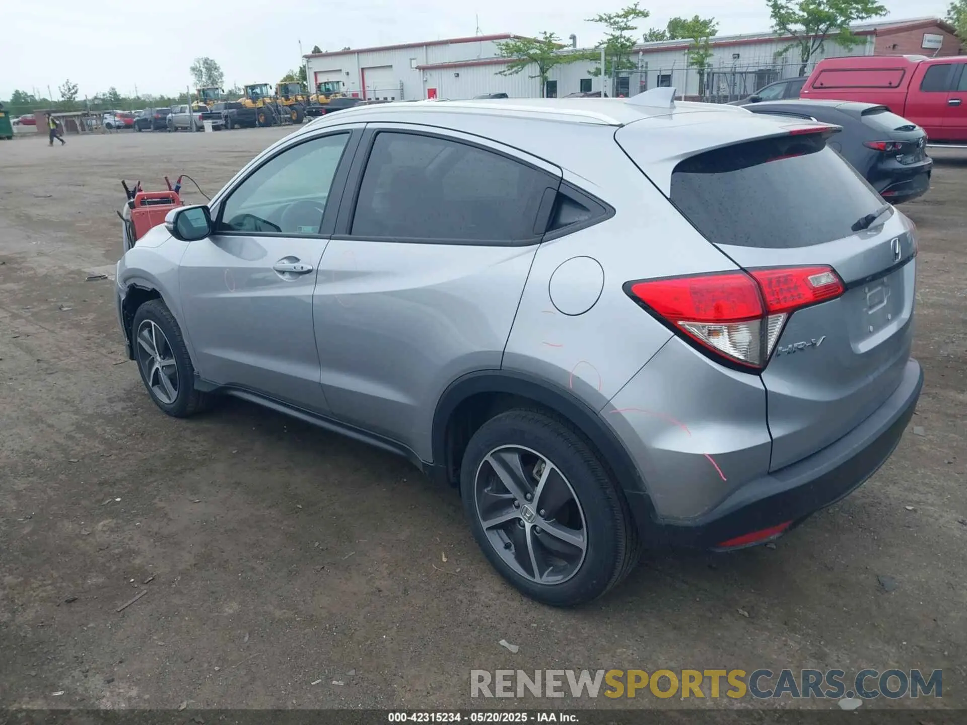 3 Фотография поврежденного автомобиля 3CZRU6H73NM747607 HONDA HR-V 2022